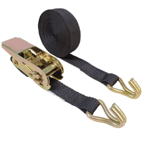 Kit Moto Cinta com Catraca 800kg Gancho jota - Preto