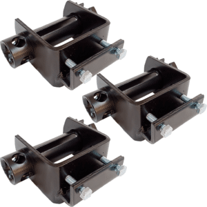 Kit 3 CatracaS Fixa 100mm 10 Toneladas