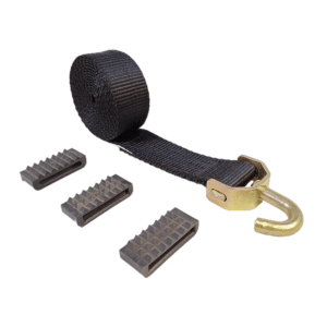 Cinta Cegonheiro 5 Toneladas Com Gancho Giratório + 3 Canoplas - Preto