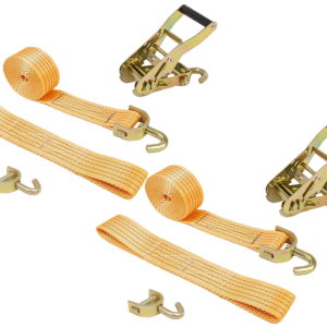 Kit 2 Conjuntos Guincheiro 5 Toneladas 5 metros Laranja