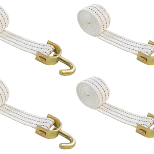 Kit 4 Cintas Guincheiro 3 Toneladas Branco