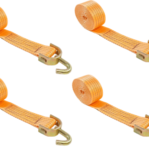 Kit 4 Cinta Guincheiro 5 Toneladas Laranja