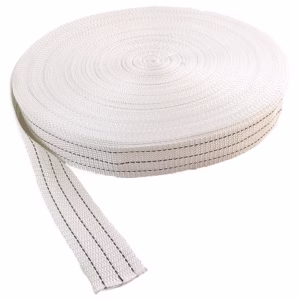 Fita De Carga 3 Toneladas 50mm X 50 Metros Alta Resistência - Branca