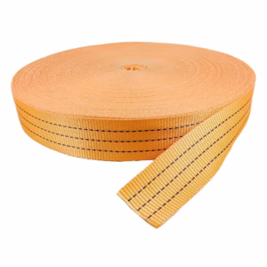 Fita De Carga 3 Toneladas 50mm X 50 Metros Alta Resistência - Laranja